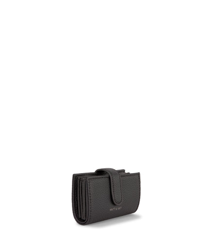 CREPE Vegan Accordion Card Holder – Grain | Color: Coal - variant::coal