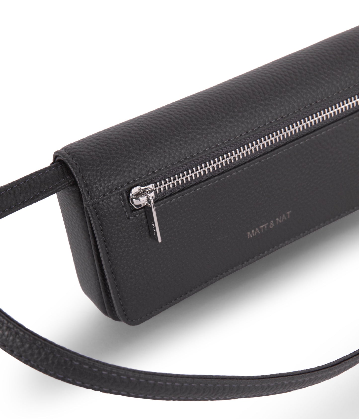 ERIN Vegan Crossbody Bag - Grain | Color: Coal - variant::coal