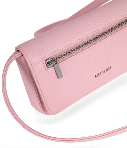 ERIN Vegan Crossbody Bag - Grain | Color: Quartz - variant::quartz