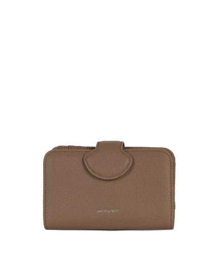 FLOATSM Small Vegan Wallet - Grain | Color: Toffee - variant::toffee
