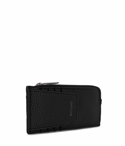 GRATZ Vegan Wallet - Grain | Color: Black - variant::black