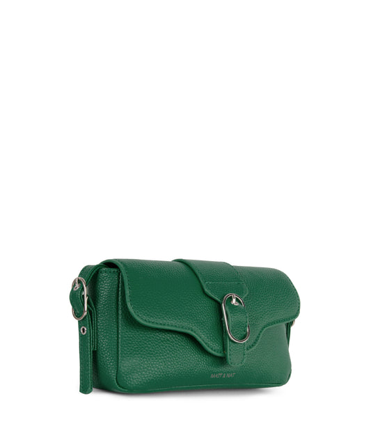 ISABELLE SM Vegan Crossbody Bag – Grain | Color: Avocado - variant::avocado