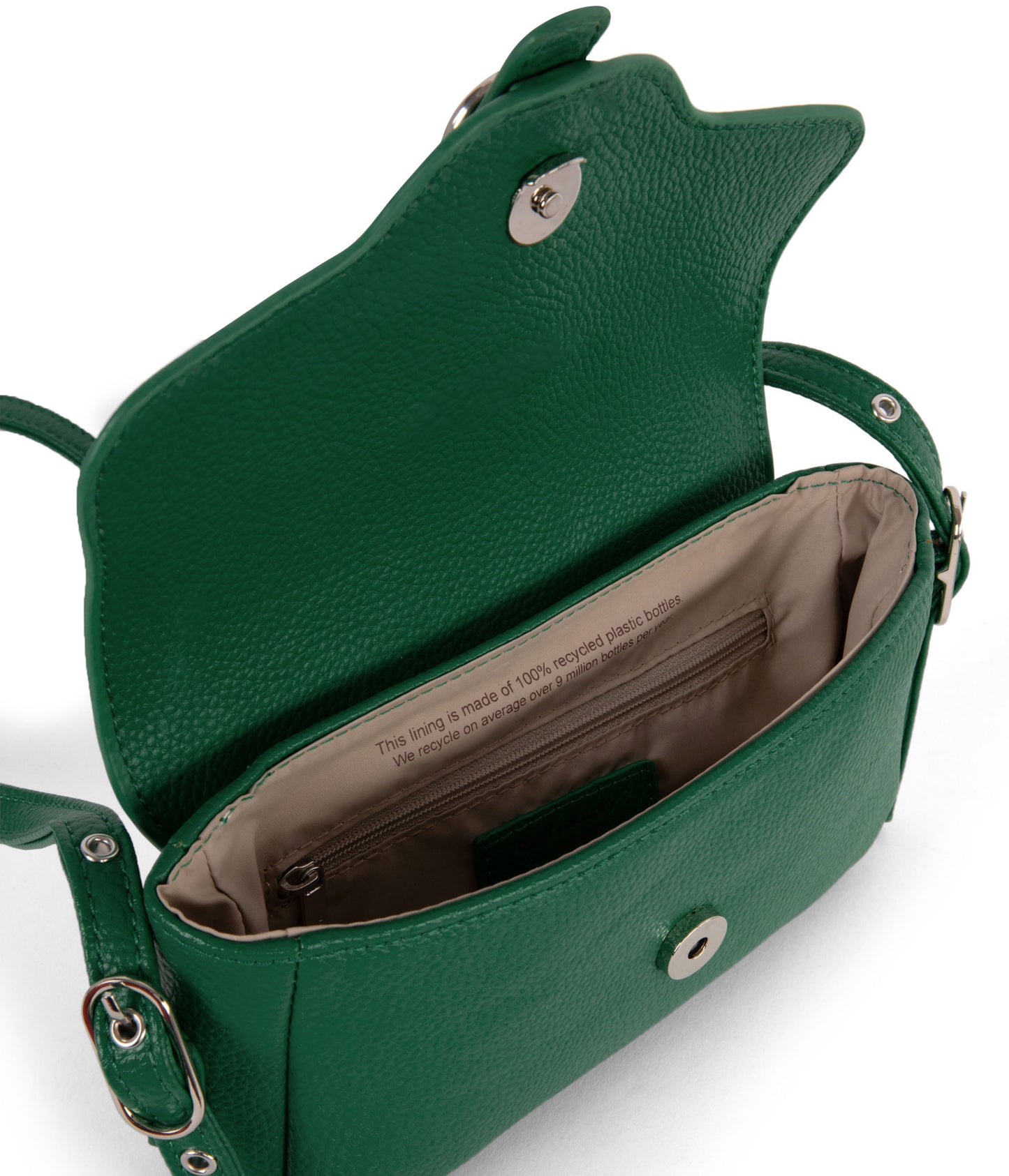 ISABELLE SM Vegan Crossbody Bag – Grain | Color: Avocado - variant::avocado