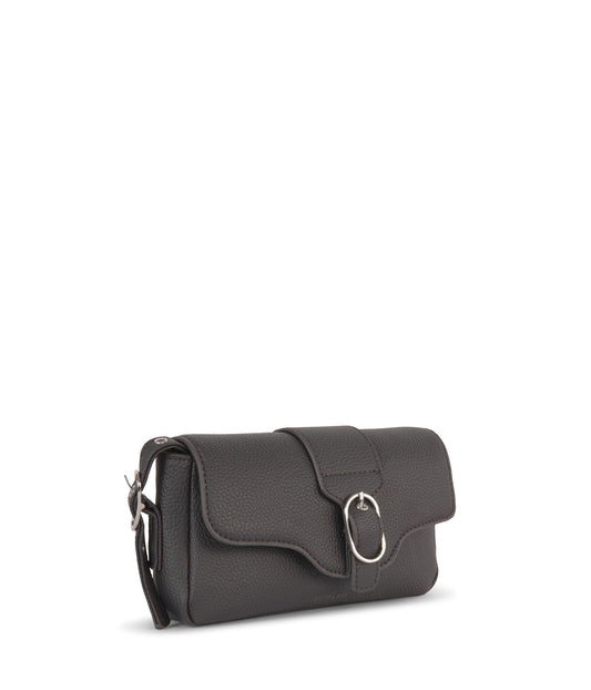ISABELLE SM Vegan Crossbody Bag – Grain | Color: Coal - variant::coal