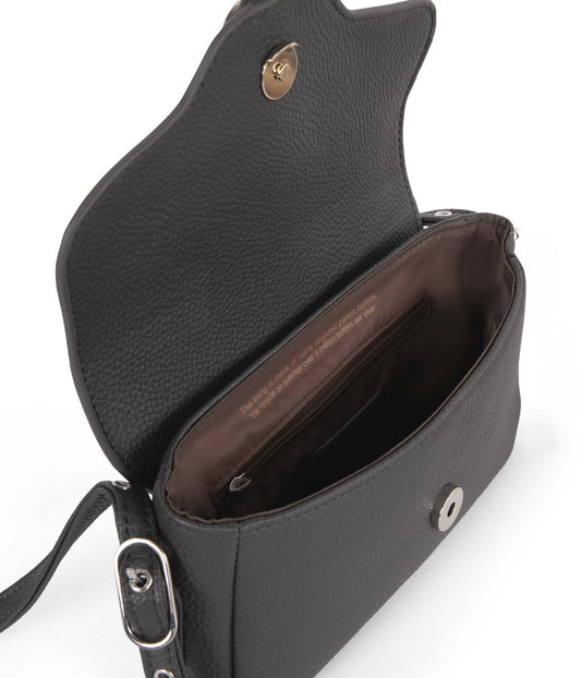 ISABELLE SM Vegan Crossbody Bag – Grain | Color: Coal - variant::coal