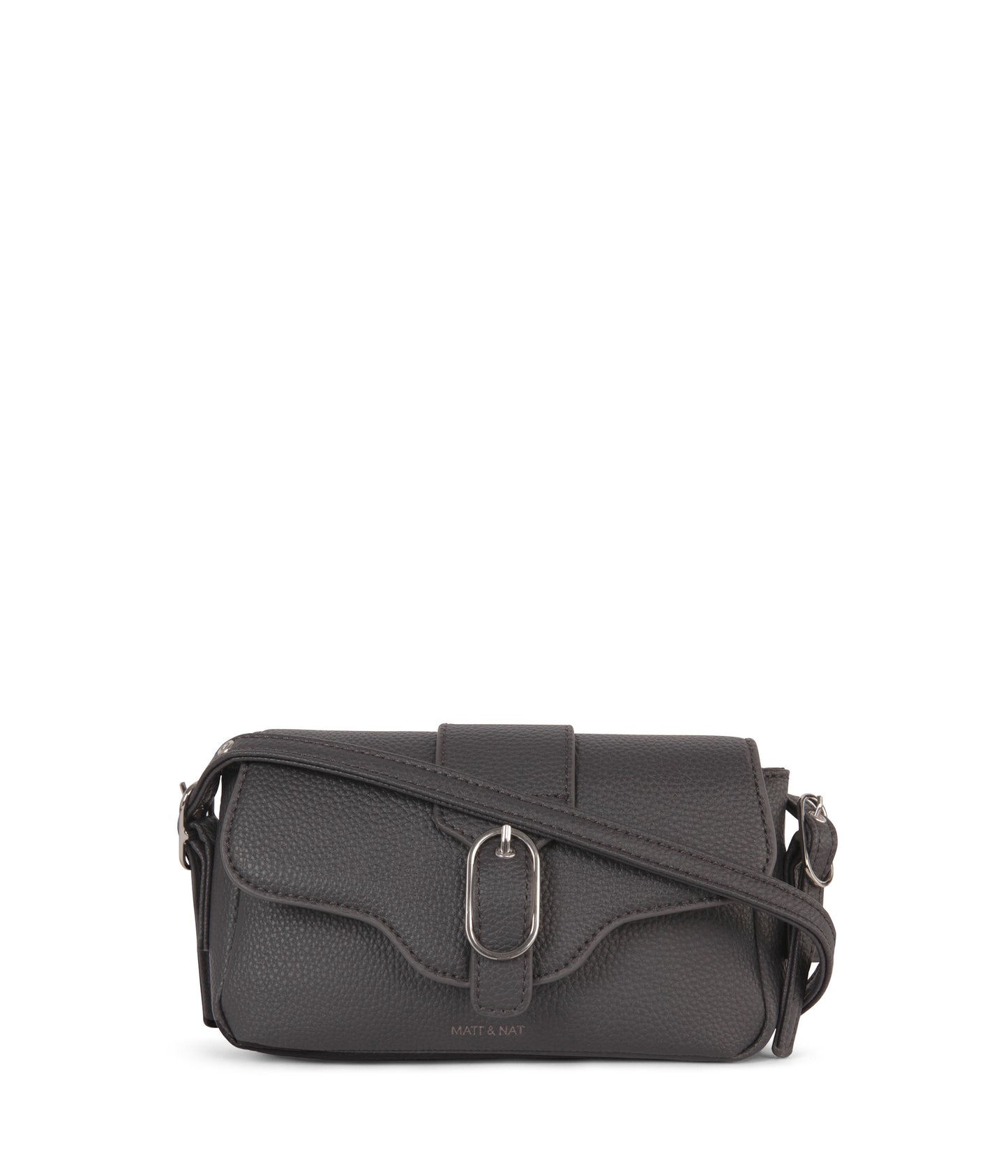 ISABELLE SM Vegan Crossbody Bag – Grain | Color: Coal - variant::coal