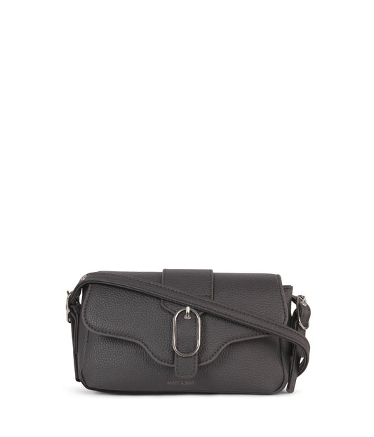 ISABELLE SM Vegan Crossbody Bag – Grain | Color: Coal - variant::coal