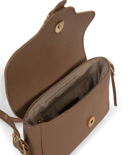 ISABELLE SM Vegan Crossbody Bag – Grain | Color: Toffee - variant::toffee
