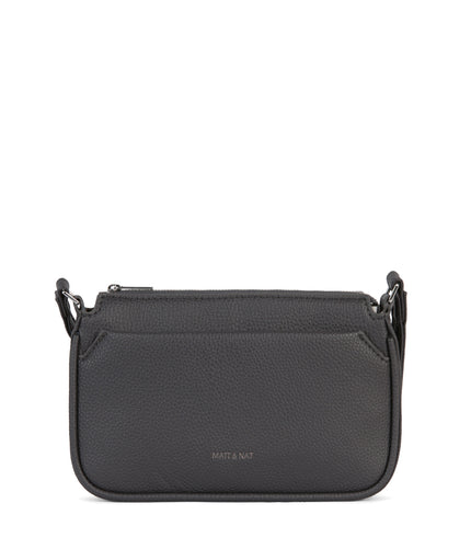 IVY Vegan Crossbody Bag - Grain | Color: Coal - variant::coal