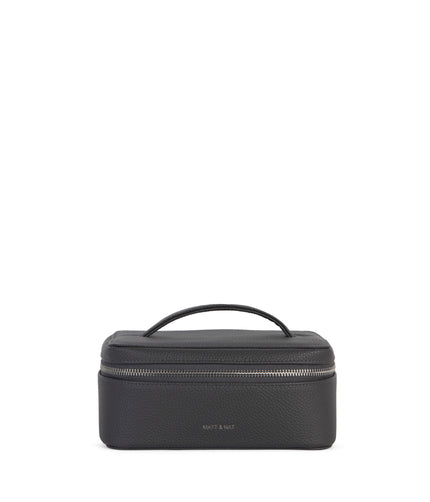 JULE Vegan Vanity Case - Grain | Color: Coal - variant::coal