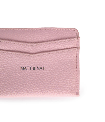 JUNYA Vegan Card Holder - Grain | Color: Quartz - variant::quartz