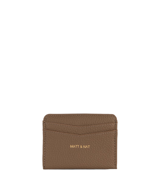 JUNYA Vegan Card Holder - Grain | Color: Toffee - variant::toffee