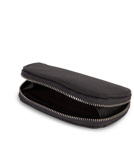 NADYA Vegan Card Holder – Grain | Color: Coal - variant::coal