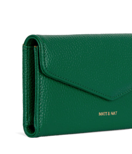RAYE Vegan Wallet - Grain | Color: Avocado - variant::avocado