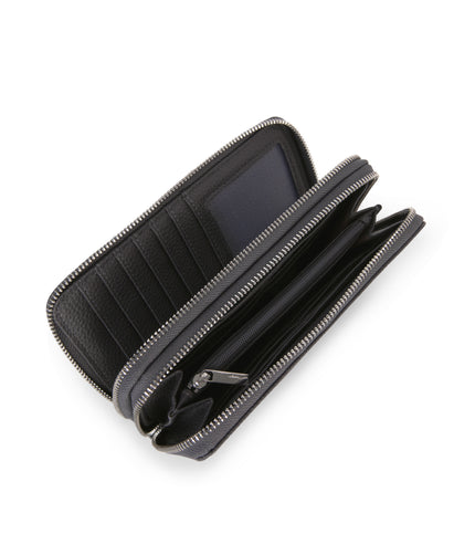 SUBLIME Vegan Wallet - Grain | Color: Coal - variant::coal