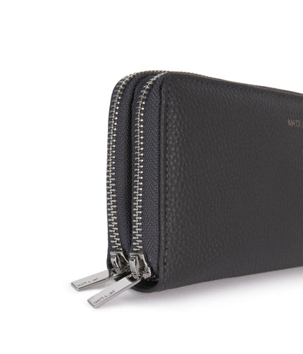 SUBLIME Vegan Wallet - Grain | Color: Coal - variant::coal