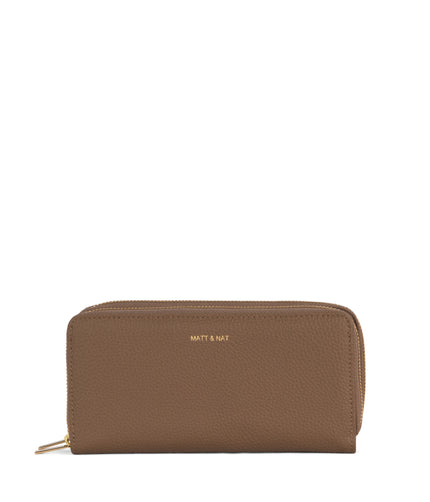 SUBLIME Vegan Wallet - Grain | Color: Toffee - variant::toffee