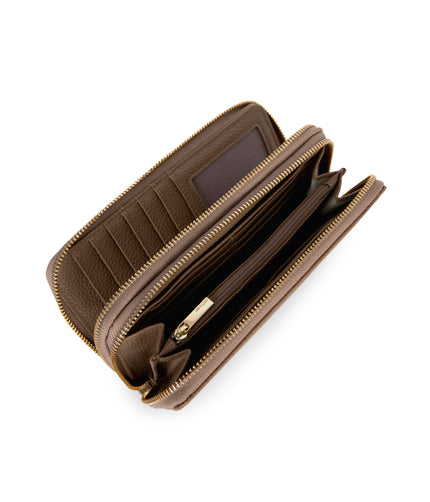 SUBLIME Vegan Wallet - Grain | Color: Toffee - variant::toffee