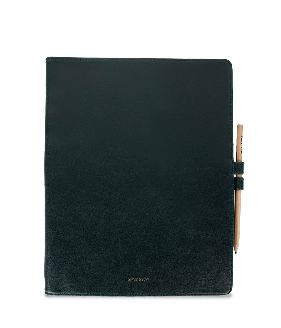 MAGISTRAL Vegan Notepad Cover - Vintage | Color: Emerald - variant::emerald