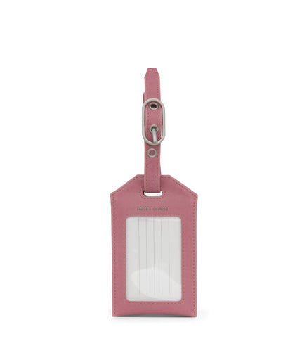 TROTTER Vegan Luggage Tag - Vintage | Color: Berry - variant::berry
