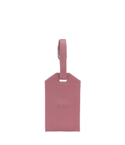 TROTTER Vegan Luggage Tag - Vintage | Color: Berry - variant::berry