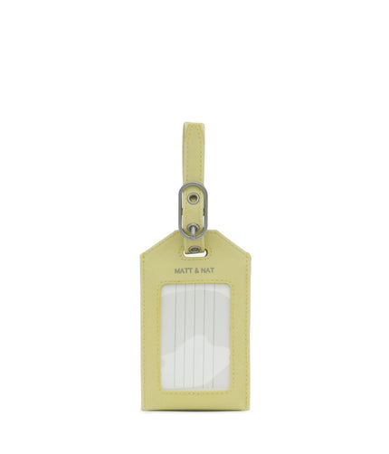 TROTTER Vegan Luggage Tag - Vintage | Color: Cactus - variant::cactus