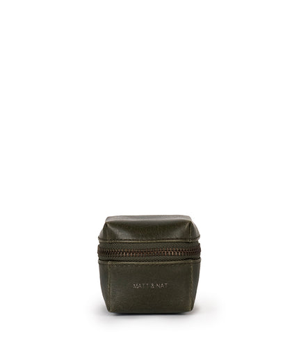 DARLING Vegan Jewelry Box - Vintage | Color: Olive - variant::olive