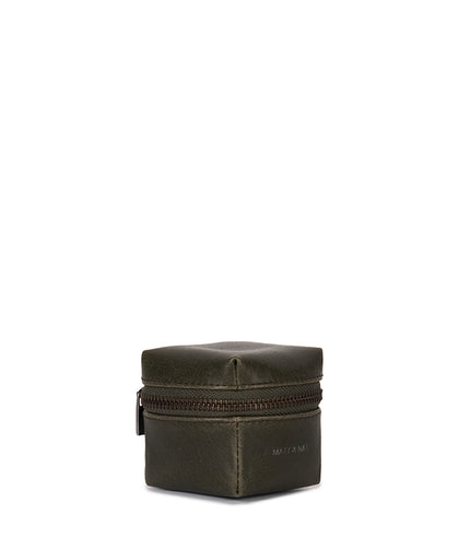 DARLING Vegan Jewelry Box - Vintage | Color: Olive - variant::olive