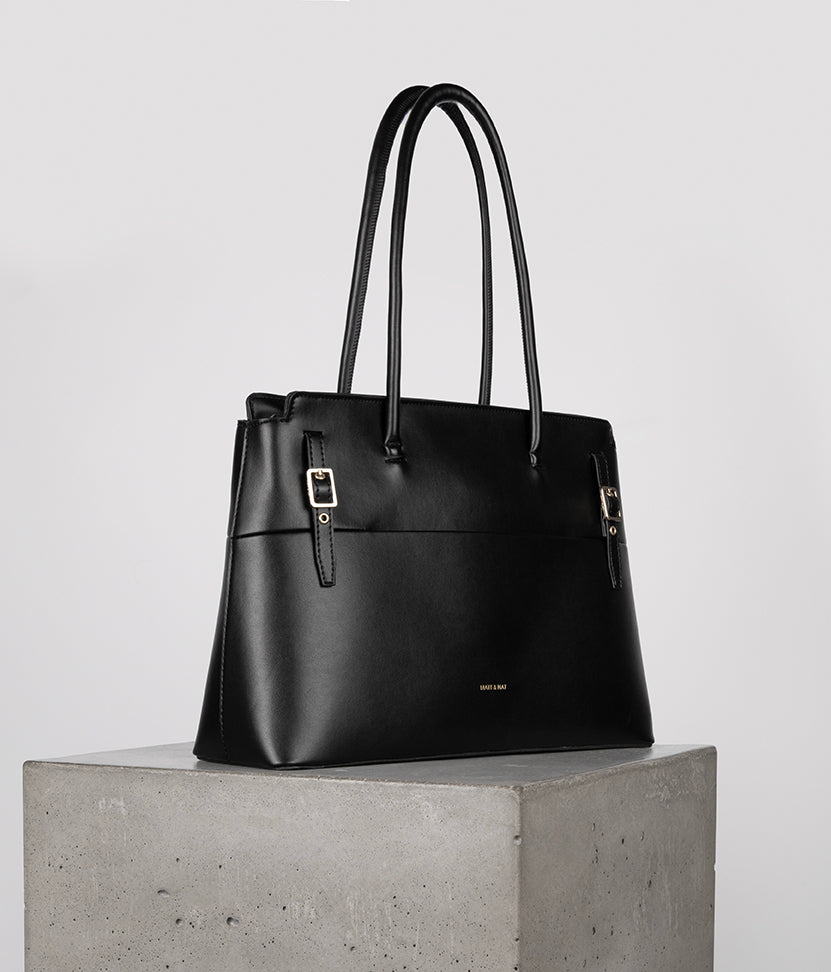 ADRIA Vegan Tote Bag - UPPEAL™ | Color: Black - variant::black