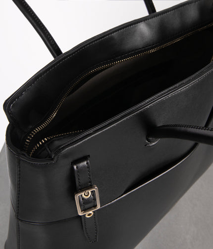 ADRIA Vegan Tote Bag - UPPEAL™ | Color: Black - variant::black