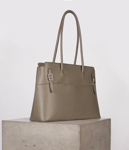 ADRIA Vegan Tote Bag - UPPEAL™ | Color: Cappuccino - variant::cappuccino