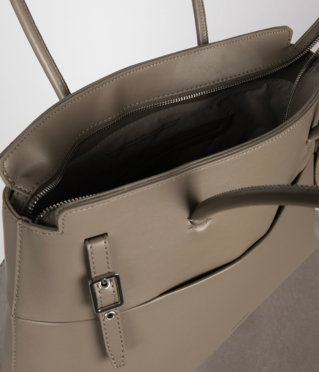 ADRIA Vegan Tote Bag - UPPEAL™ | Color: Cappuccino - variant::cappuccino