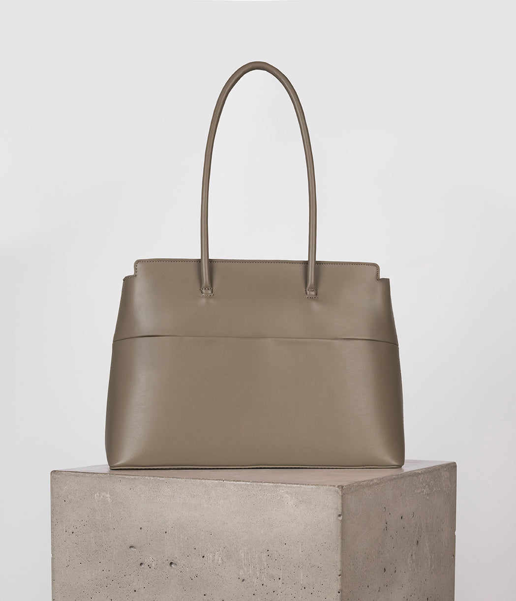 ADRIA Vegan Tote Bag - UPPEAL™ | Color: Cappuccino - variant::cappuccino