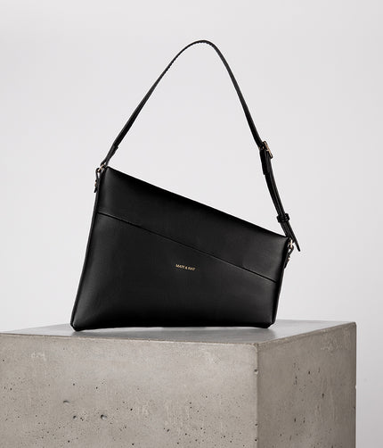 MAITRY Vegan Shoulder Bag - UPPEAL™ - UPPEAL™ | Color: Black - variant::black