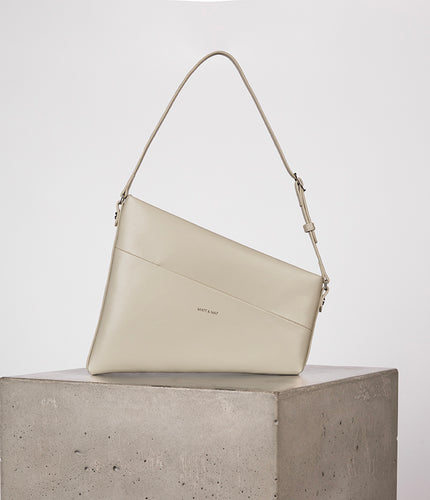 MAITRY Vegan Shoulder Bag - UPPEAL™ - UPPEAL™ | Color: Pearl - variant::pearl