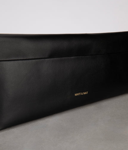 ORNELLA Vegan Clutch - UPPEAL™ | Color: Black - variant::black