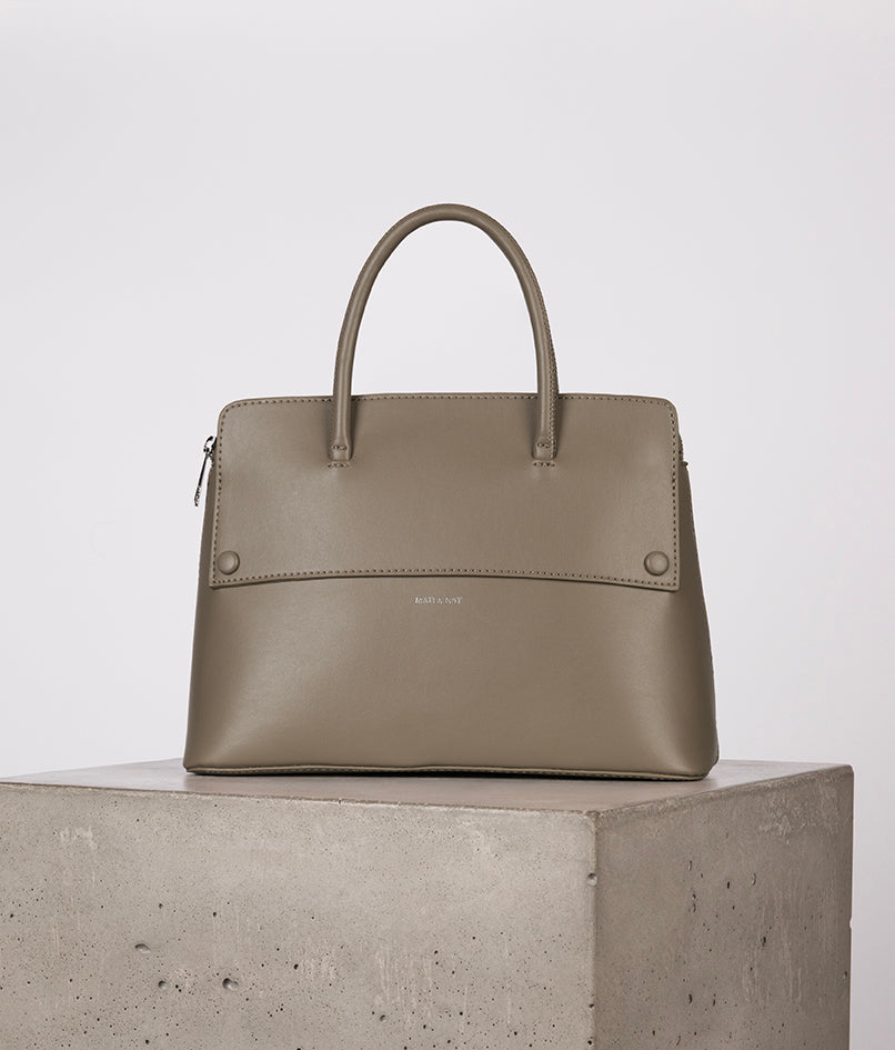 SILVA Vegan Satchel - UPPEAL™ | Color: Cappuccino - variant::cappuccino