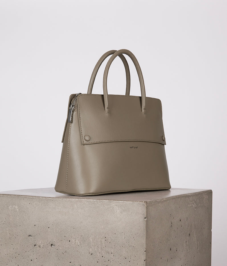 SILVA Vegan Satchel - UPPEAL™ | Color: Cappuccino - variant::cappuccino