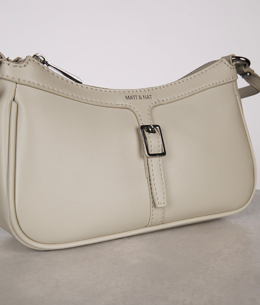 Verona Vegan Crossbody Bag - UPPEAL™ | Color: Pearl - variant::pearl