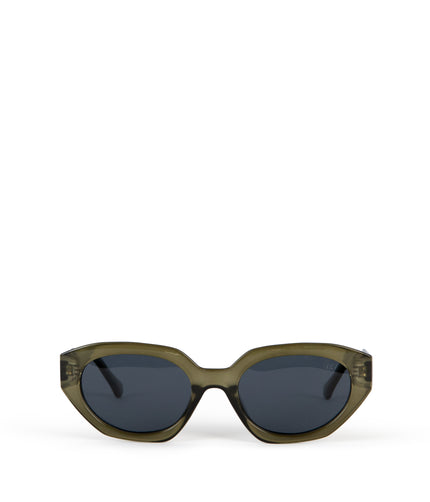 LACI Cat-Eye Recycled Sunglasses | Color: Green - variant::green