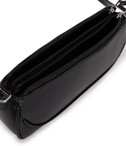 BUDDY Vegan Crossbody Bag – Theme | Color: Black - variant::black