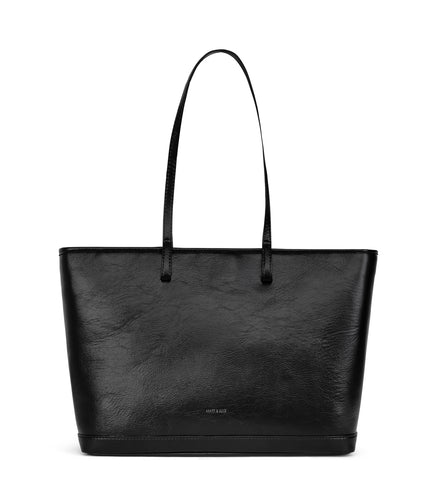 ELIZA Vegan Tote Bag - Theme | Color: Black - variant::black