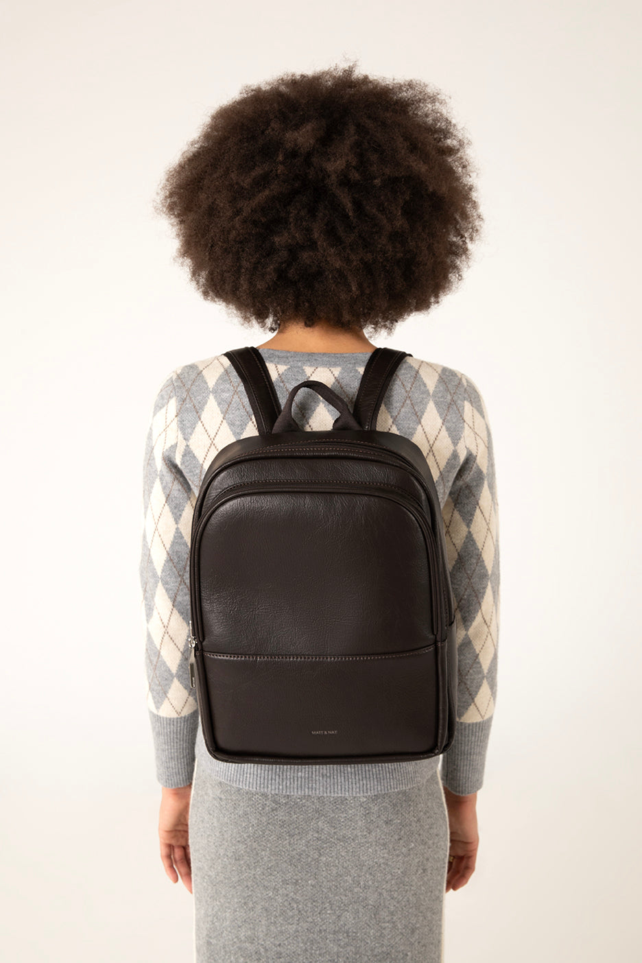 ESME Vegan Backpack - Theme | Color: Coffee - variant::coffee