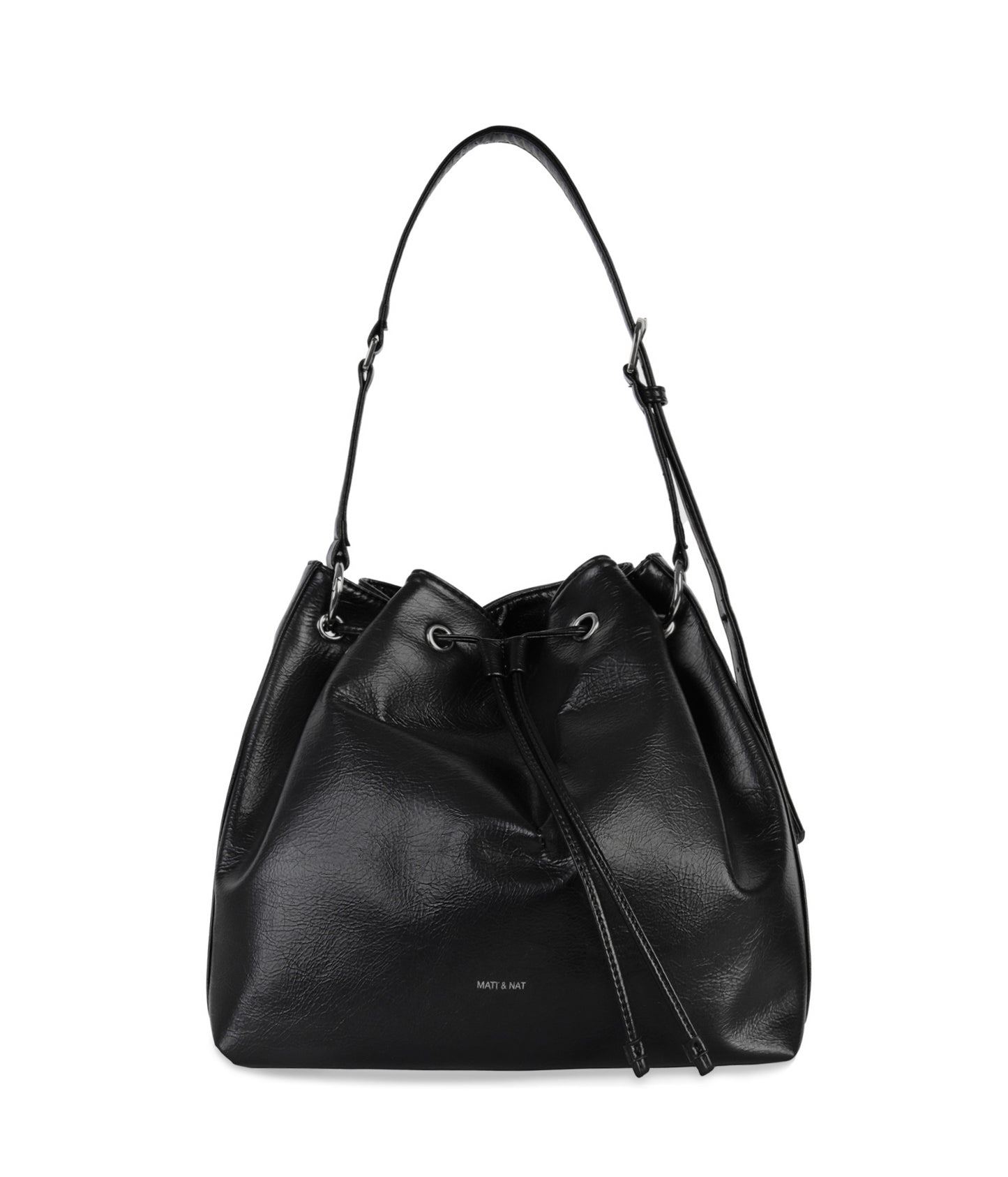 JAN Vegan Bucket Bag – Theme | Color: Black - variant::black