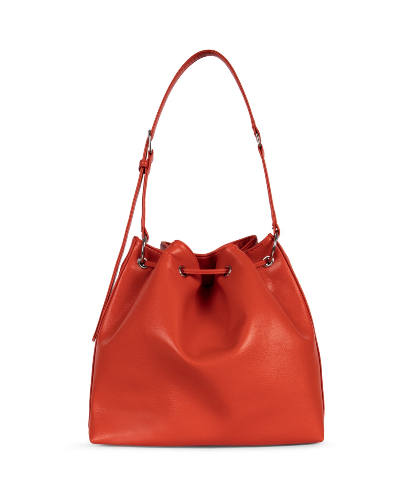 JAN Vegan Bucket Bag – Theme | Color: Tomato - variant::tomato