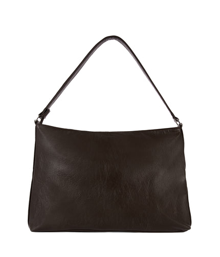 MALENE Vegan Shoulder Bag – Theme | Color: Coffee - variant::coffee