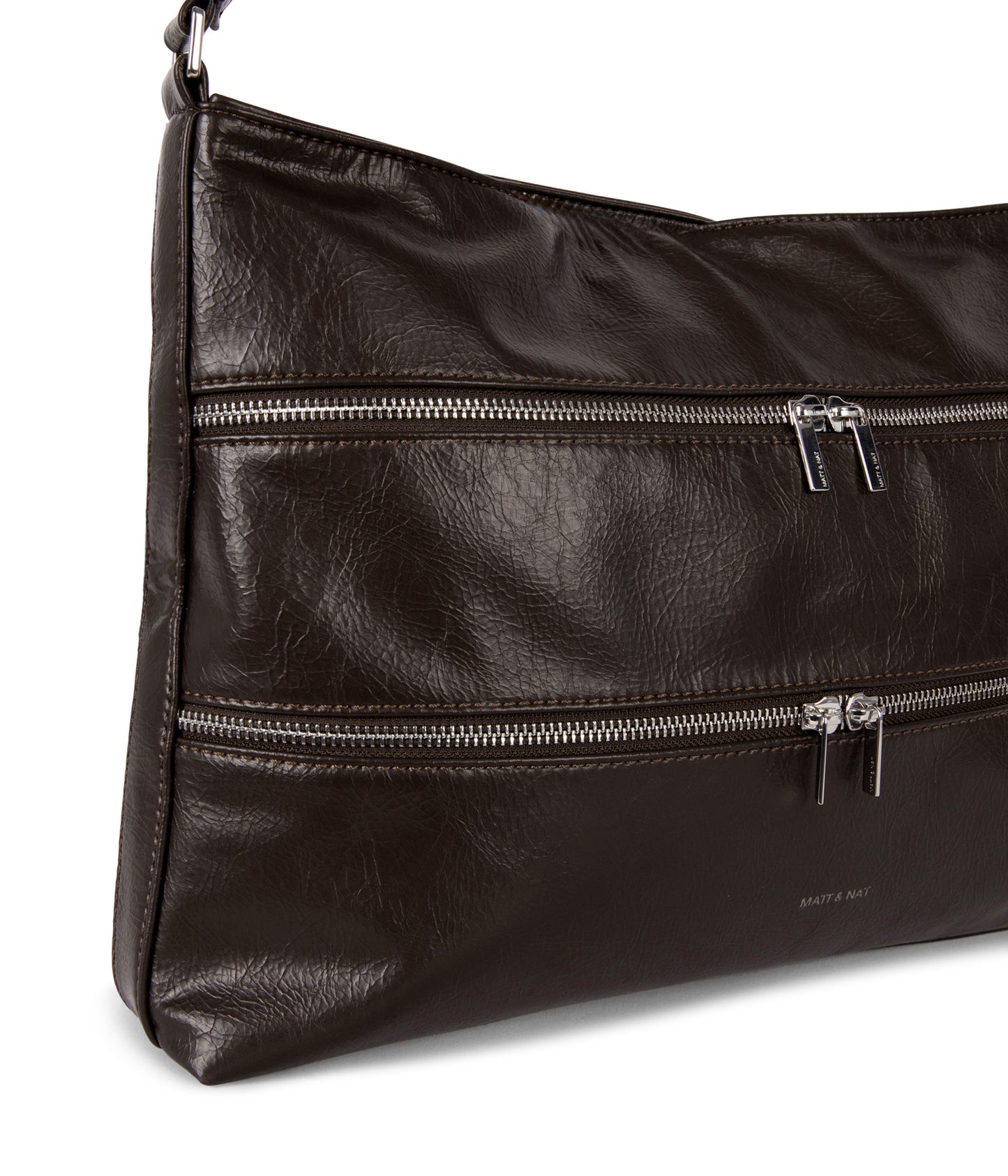 MALENE Vegan Shoulder Bag – Theme | Color: Coffee - variant::coffee