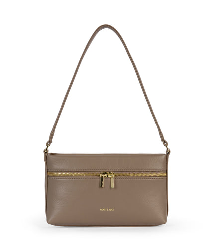 MALENESM Small Vegan Shoulder Bag – Theme | Color: Sepia - variant::sepia