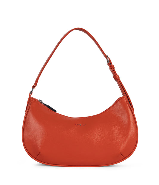 MARI Vegan Shoulder Bag - Theme | Color: Tomato - variant::tomato