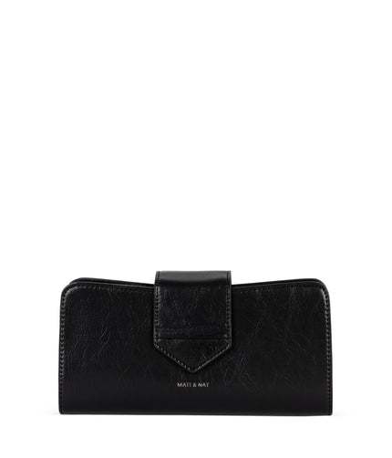 THEA Vegan Wallet – Theme | Color: Black - variant::black